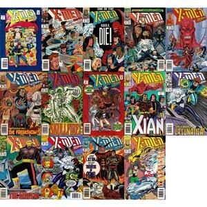 X-Men 2099 #1-14 Newsstand Covers (1993-1996) Marvel Comics